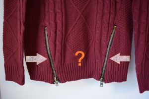 Salena Zipper Detail Pullover Sweater