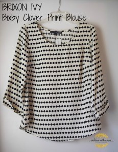 Brixon Ivy Bixby Clover Print Blouse