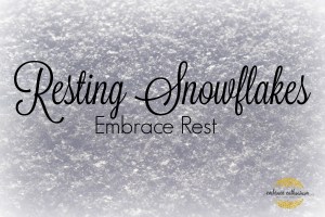 Resting Snowflakes