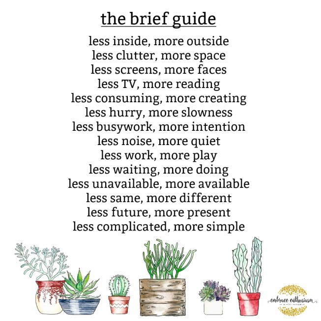 The Brief Guide for Summer Living