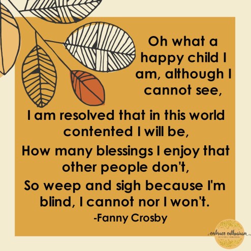 fanny crosby